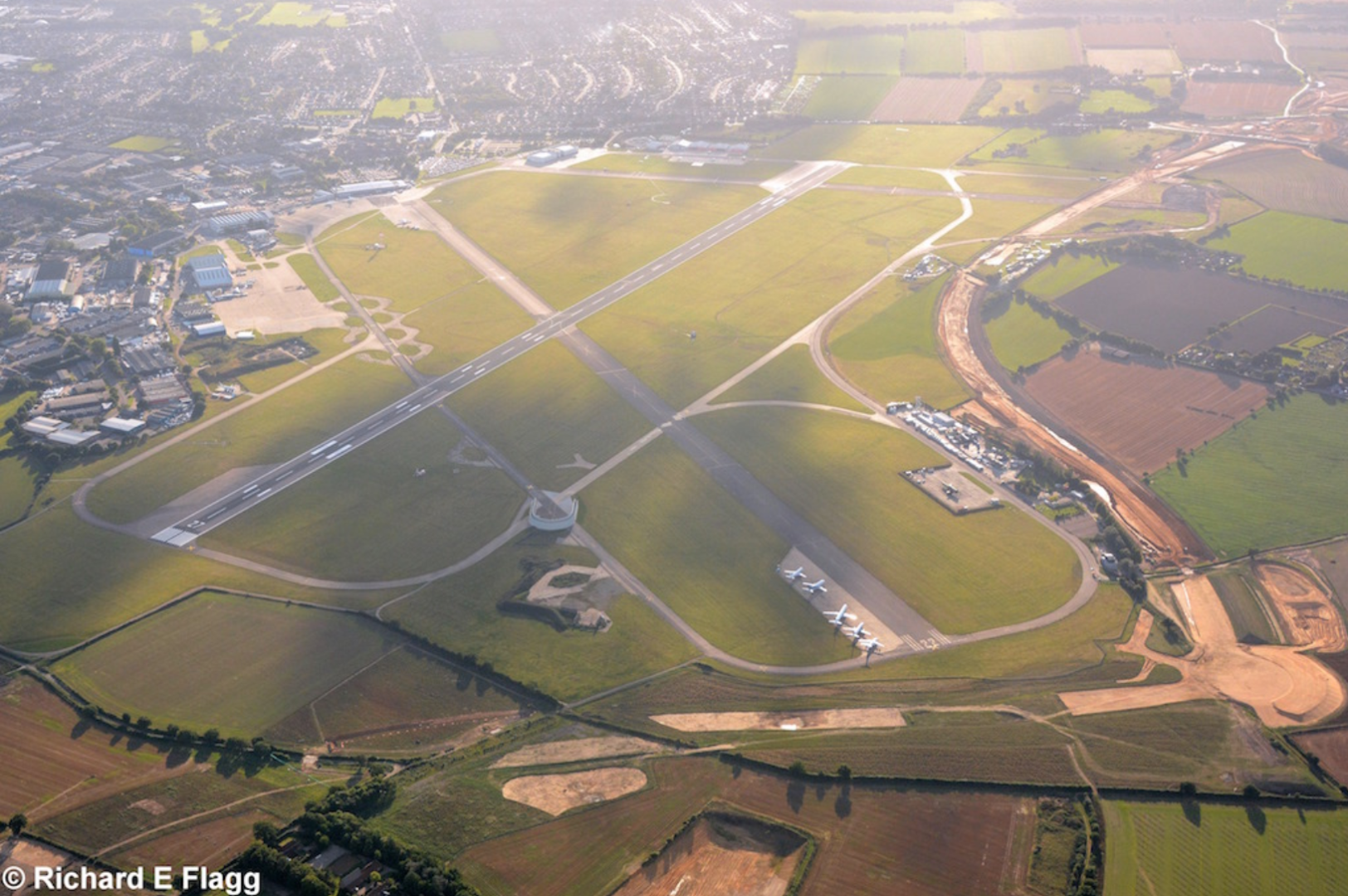 016Aerial View. RAF Horsham St Faith : Norwich Airport - 25 September 2016.png